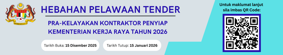 PELAWAAN TENDER PRA-KELAYAKAN KONTRAKTOR PENYIAP